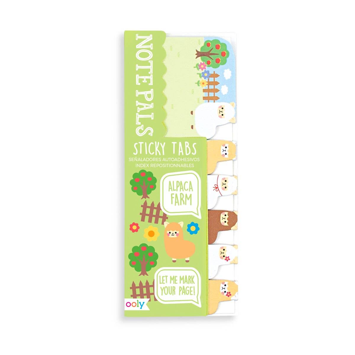 Note Pals Sticky Note Pad - Alpaca Farm--Lemons and Limes Boutique