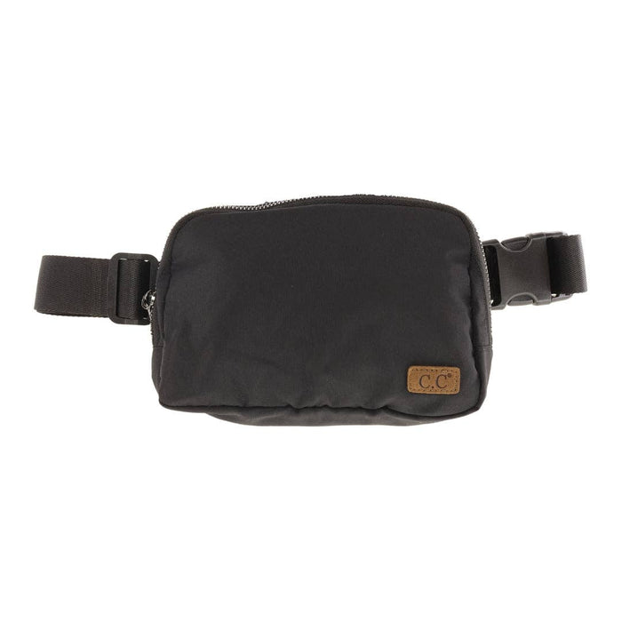 Belt Bag in Black by C.C. Beanie--Lemons and Limes Boutique