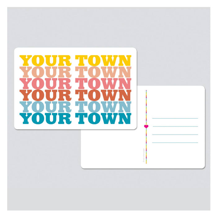 Loveland Postcard in Sunset-Lemons and Limes Boutique