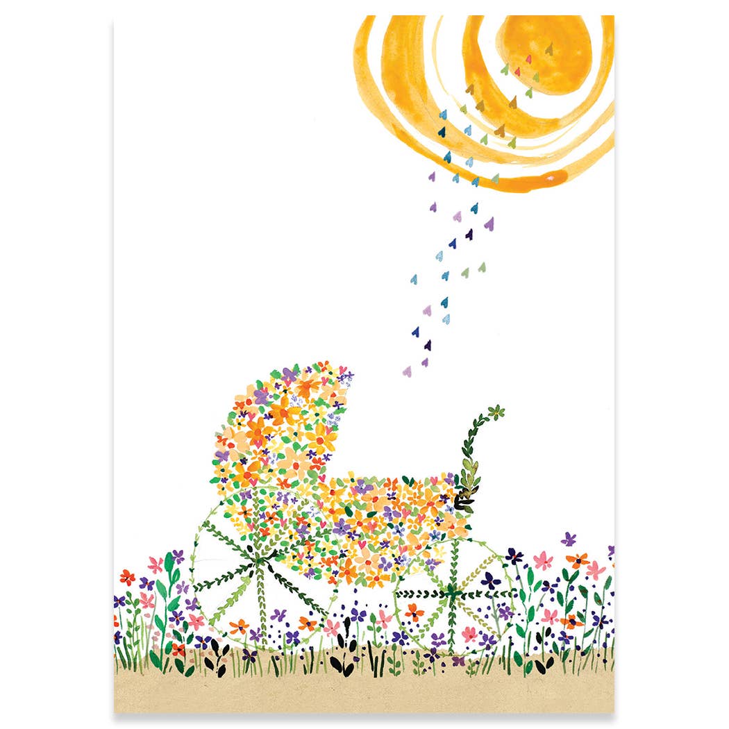 Calypso Cards Inc. - LOVE BUG | LITTLE BRANCH BABY CARD-Lemons and Limes Boutique