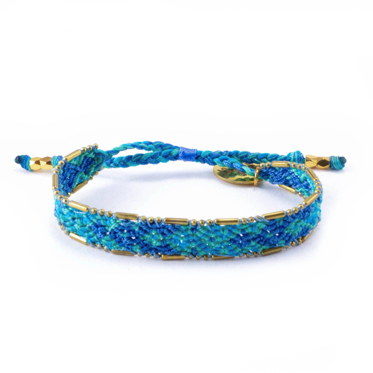 Bali Friendship Bracelet - Lagoon Blue-Lemons and Limes Boutique