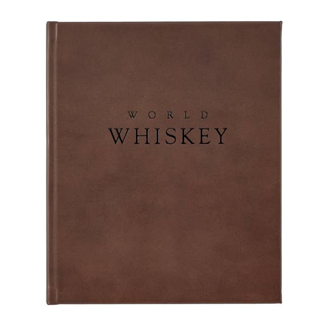 World Whiskey Leather Bound Book--Lemons and Limes Boutique