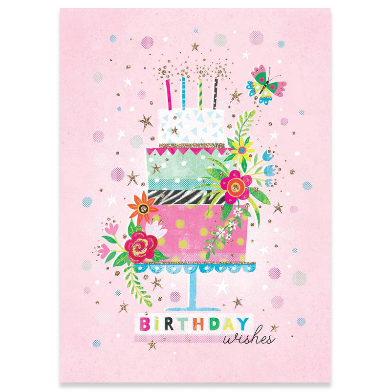 Calypso Cards Inc. - PINK CAKE | CARTE BIRTHDAY CARD--Lemons and Limes Boutique