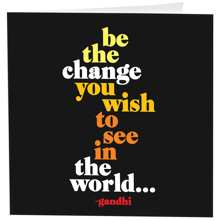 Be The Change You Wish Card-Lemons and Limes Boutique
