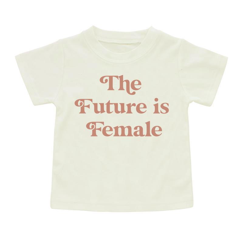 Future is Female Toddler Tee--Lemons and Limes Boutique