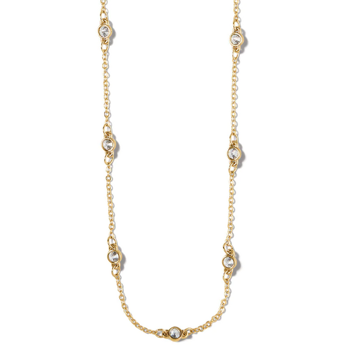 Illumina Petite Collar Necklace In Gold--Lemons and Limes Boutique
