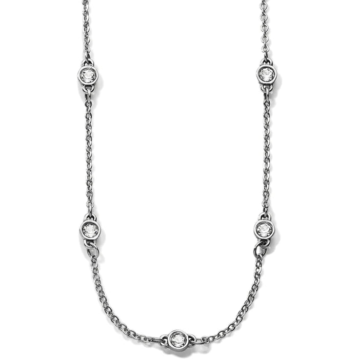 Illumina Petite Collar Necklace In Silver--Lemons and Limes Boutique