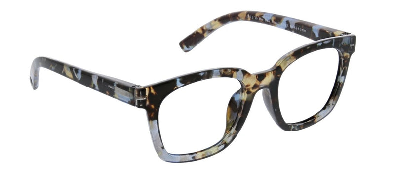 To The Max (Blue Light) Reading Glasses in Blue Quartz by Peepers--Lemons and Limes Boutique