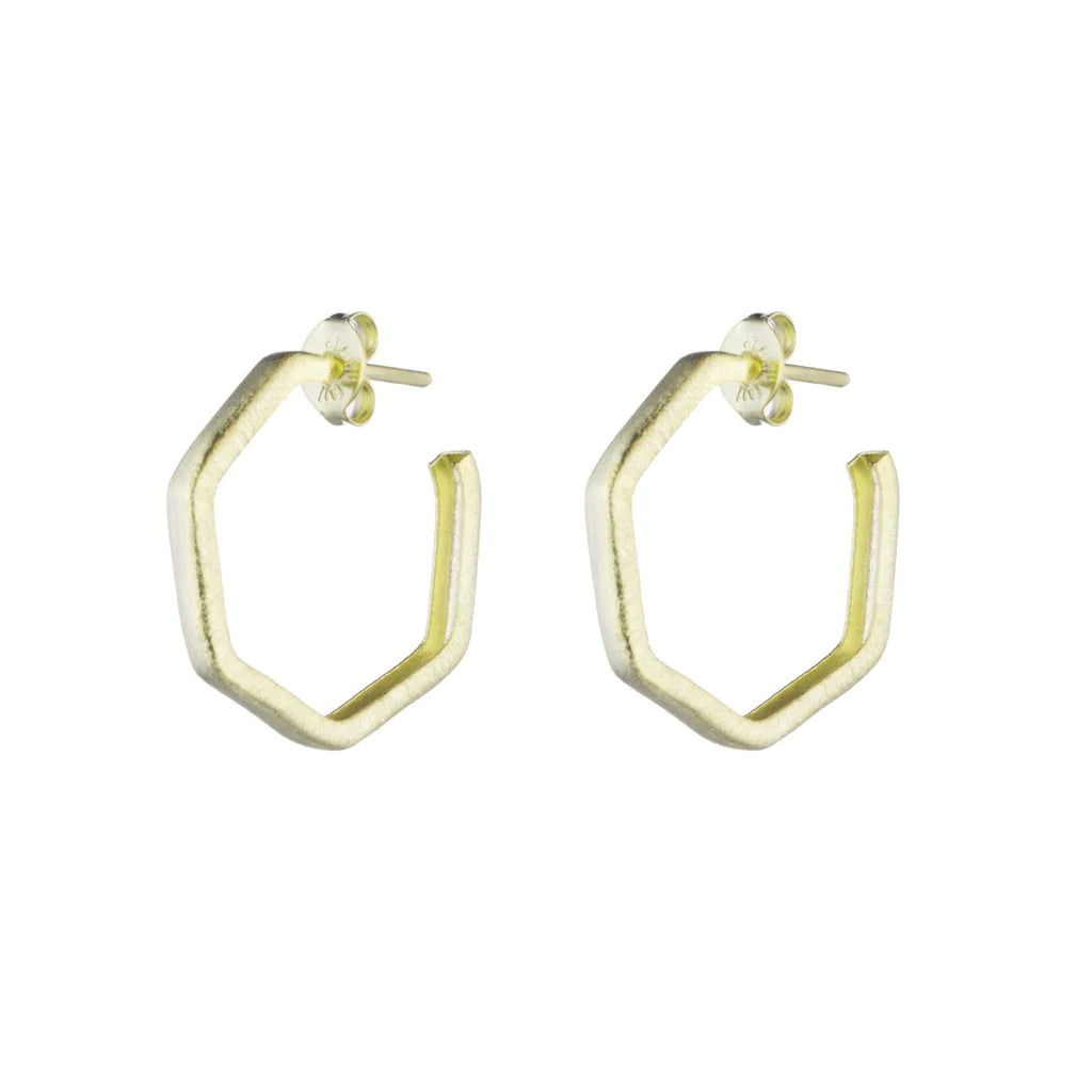 Lure Hoops-Gold--Lemons and Limes Boutique