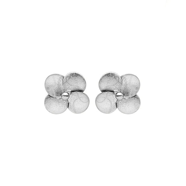 Flower Studs in Silver--Lemons and Limes Boutique