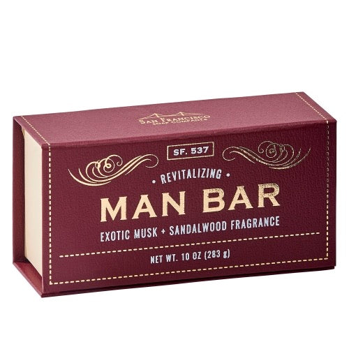 The Man Bar Soap Exotic Musk and Sandalwood--Lemons and Limes Boutique