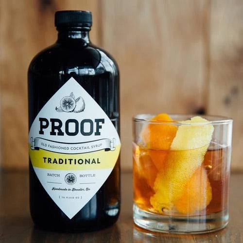 Traditional Old Fashioned Cocktail Syrup by Proof-Cocktail Mixer-Lemons and Limes Boutique