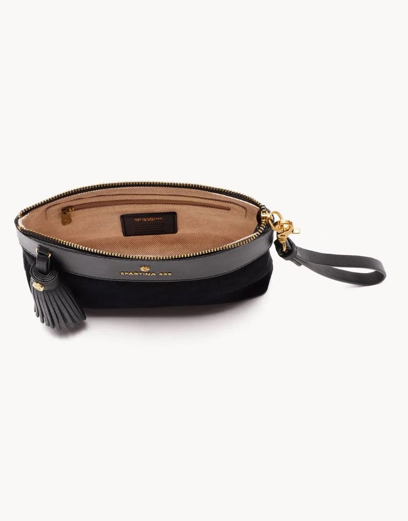 Spartina Siren Maci Wristlet in Black--Lemons and Limes Boutique