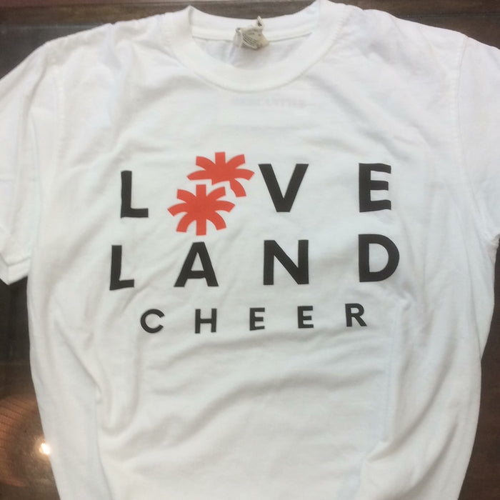 Loveland Cheer T-Shirt--Lemons and Limes Boutique