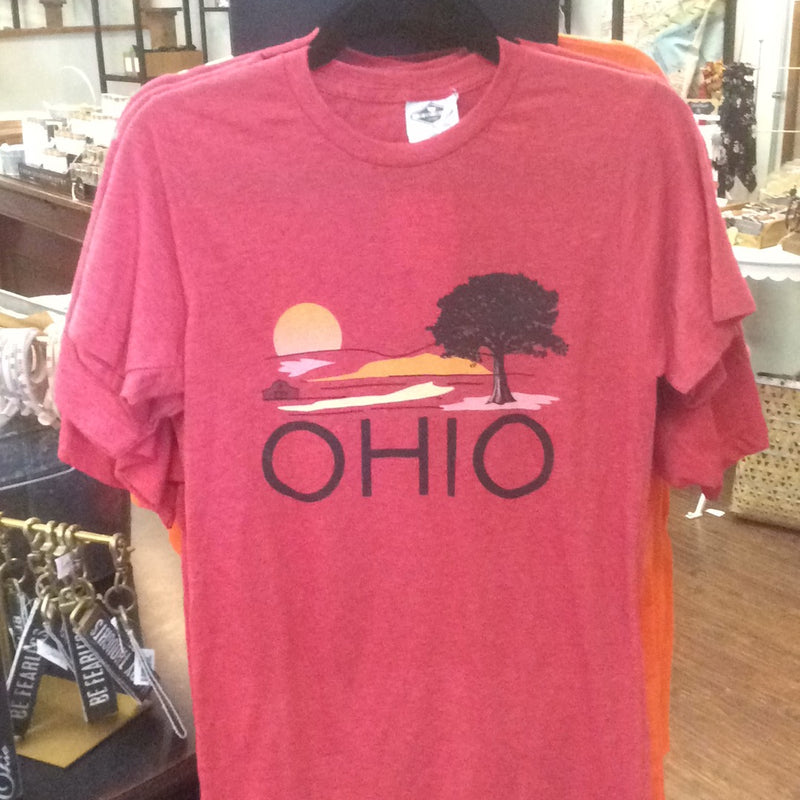 Retro Travel Tee - Red--Lemons and Limes Boutique