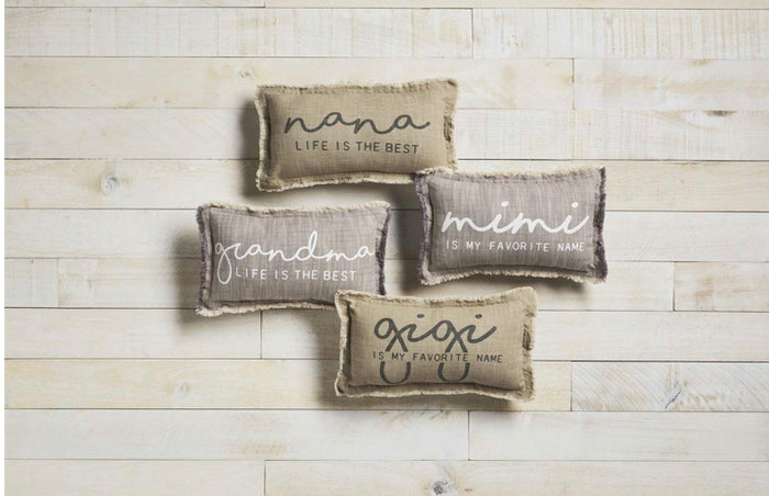 Nana Life Pillow-Lemons and Limes Boutique