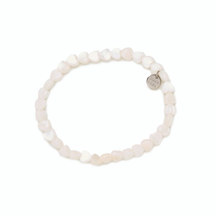 Pura Vida- Heart Stretch Bracelet-Lemons and Limes Boutique