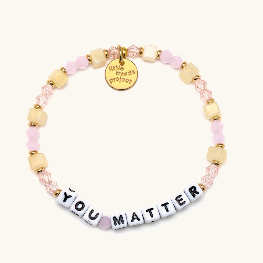 You Matter - Wellness Collection - Little Words Project Bracelet-Lemons and Limes Boutique