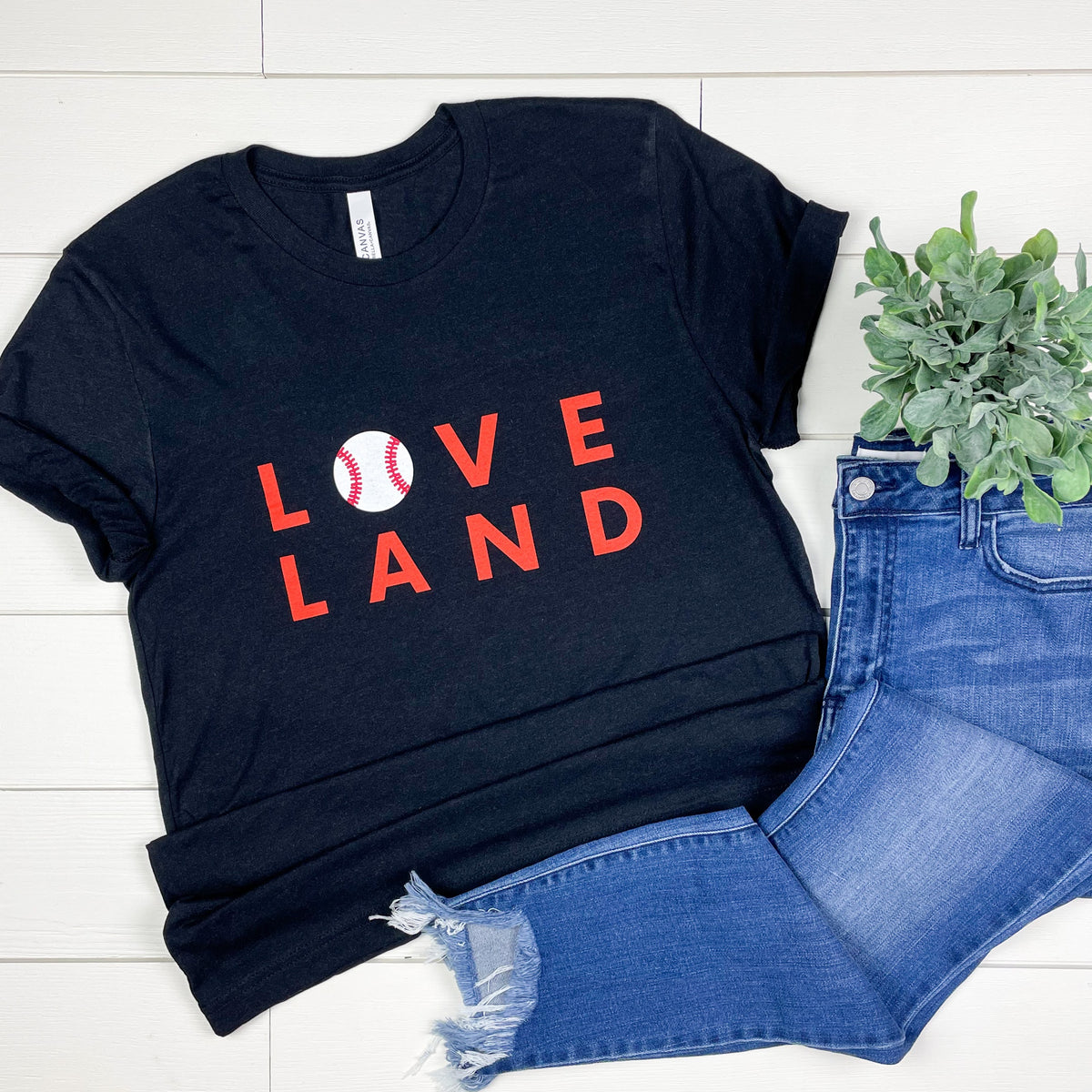 Loveland ⚾️ Baseball T-Shirt--Lemons and Limes Boutique