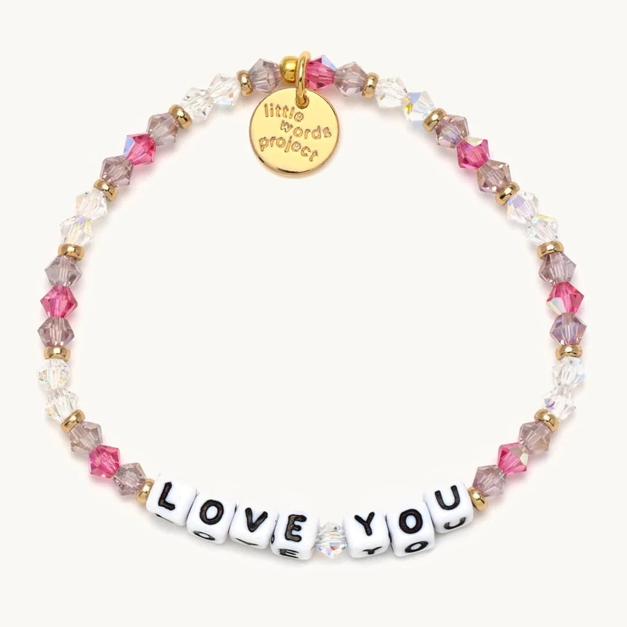 Love You Bracelet in Inside Scoop by Little Words Project-Lemons and Limes Boutique