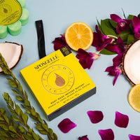 Boxed Flower Body Wash Infused Buffer in Coconut Verbena by Spongelle--Lemons and Limes Boutique