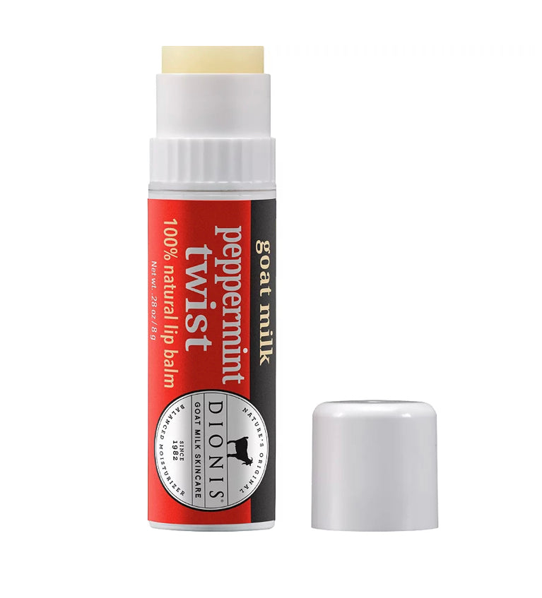 Dionis Goat Milk Lip Balm in Peppermint Twist--Lemons and Limes Boutique