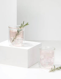 Corkcicle- 12oz Rocks Glass in Prism-Set of 2-Lemons and Limes Boutique