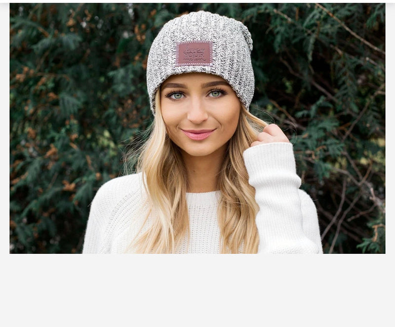 Black Speckled Beanie by Love Your Melon--Lemons and Limes Boutique