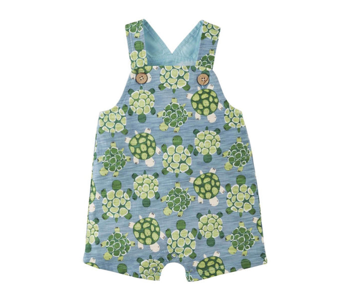 Turtle Overalls by Mudpie--Lemons and Limes Boutique