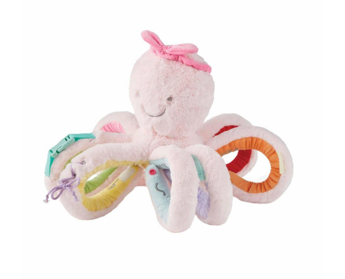 Pink Octivity Pal Plush by Mudpie--Lemons and Limes Boutique