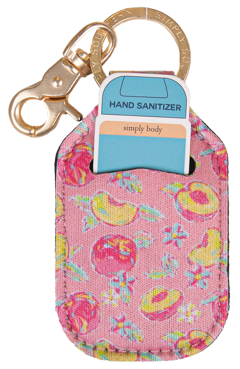 Simply Southern Sanitizer Holder-Peachy-Lemons and Limes Boutique