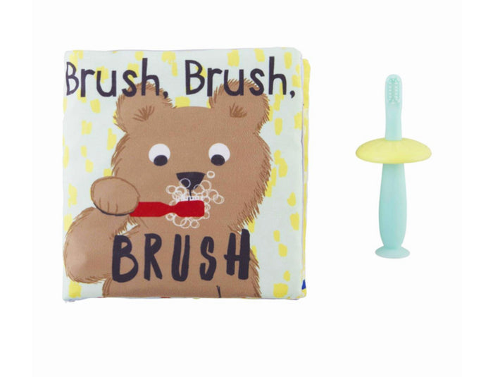 Toothbrush Book Set by Mudpie--Lemons and Limes Boutique