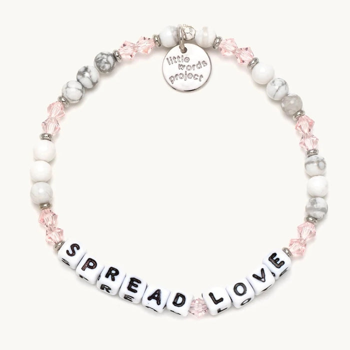 Spread Love - Little Words Project Bracelet-Lemons and Limes Boutique