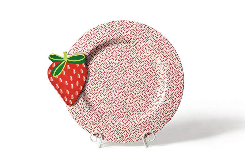 Red Small Dot Entertaining Big Platter Happy Everything--Lemons and Limes Boutique