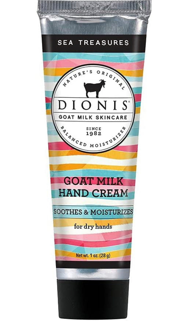 Dionis Goat Milk Hand Cream in Sea Treasures--Lemons and Limes Boutique