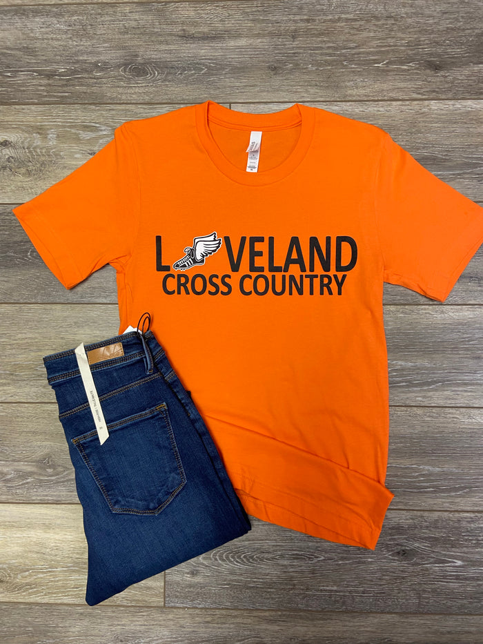 Loveland Cross Country T-Shirt--Lemons and Limes Boutique