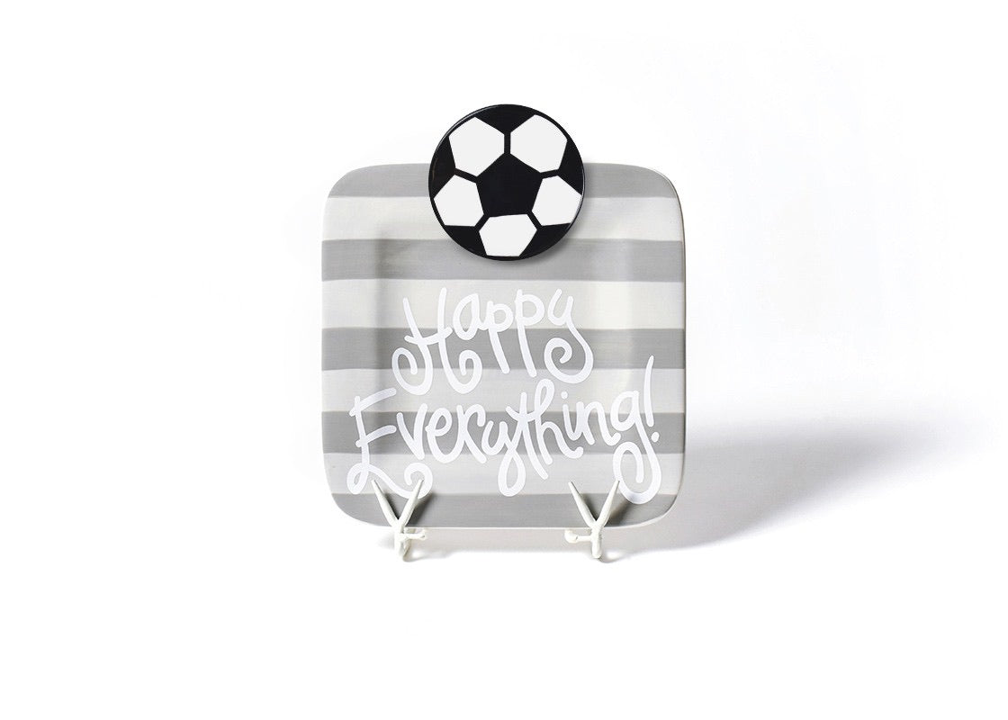 RETIRED Soccer Ball Mini Attachment Happy Everything--Lemons and Limes Boutique
