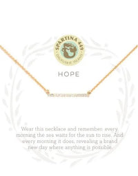 Sea La Vie Hope Necklace in Gold Spartina--Lemons and Limes Boutique