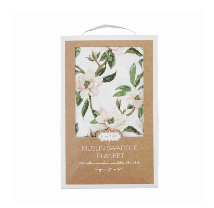 Magnolia Swaddle Blanket-Lemons and Limes Boutique