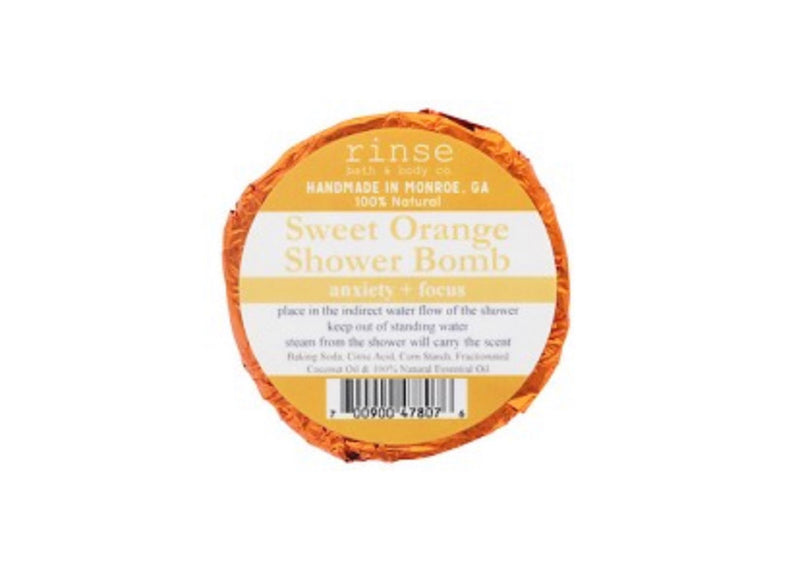 Rinse Bath Body Inc Shower Bomb - Multiple Scents-Sweet Orange-Lemons and Limes Boutique