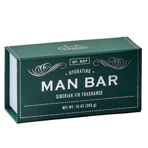 The Man Bar Soap Hydrating in Siberian Fir--Lemons and Limes Boutique