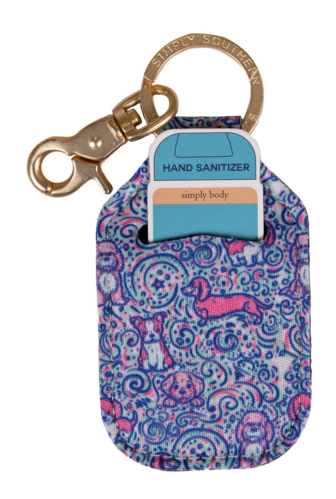 Simply Southern Sanitizer Holder-Fur-Lemons and Limes Boutique