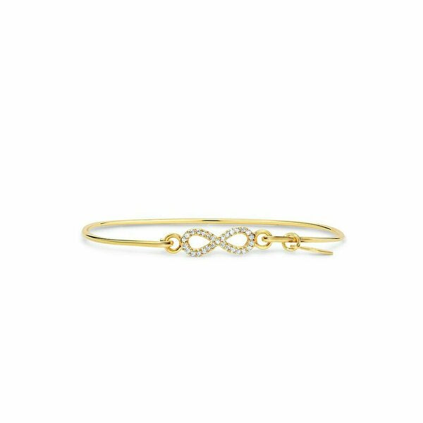 PAVÉ ICON Bracelet Infinity-Gold--Lemons and Limes Boutique