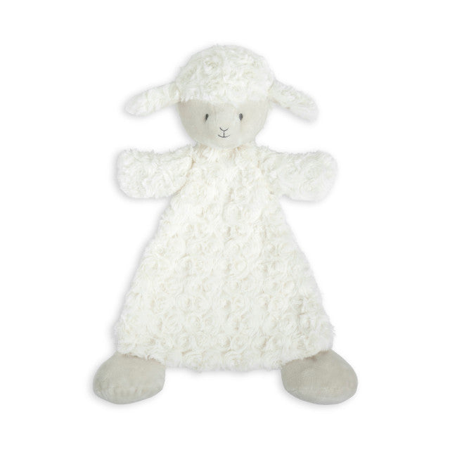 Dolly Lamb Rattle Blankie--Lemons and Limes Boutique