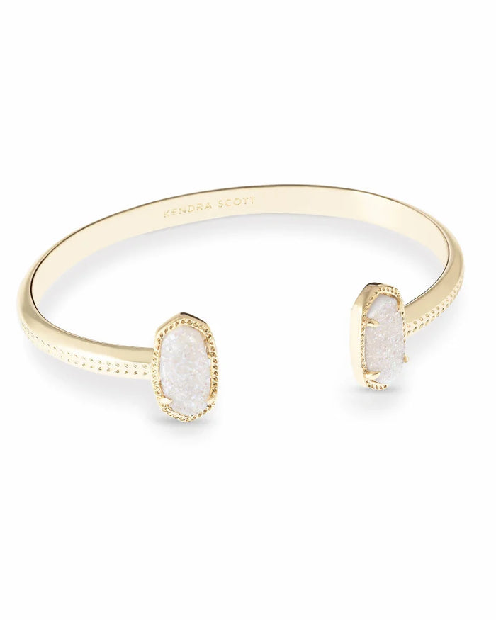 Elton Gold Cuff in Iridescent Drusy by Kendra Scott-Lemons and Limes Boutique