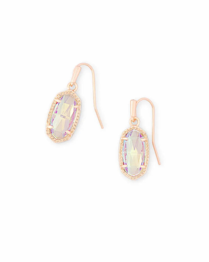 Lee Drop in Rose Gold Dichroic Glass by Kendra Scott-Lemons and Limes Boutique