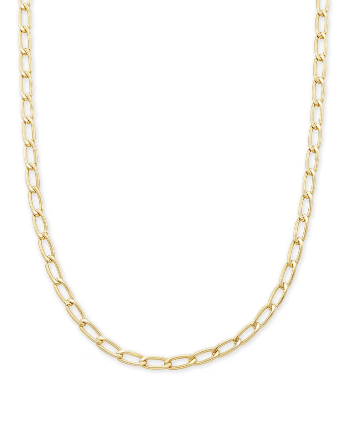 Merrick Chain Necklace in Gold Metal by Kendra Scott-NECKLACES-Lemons and Limes Boutique