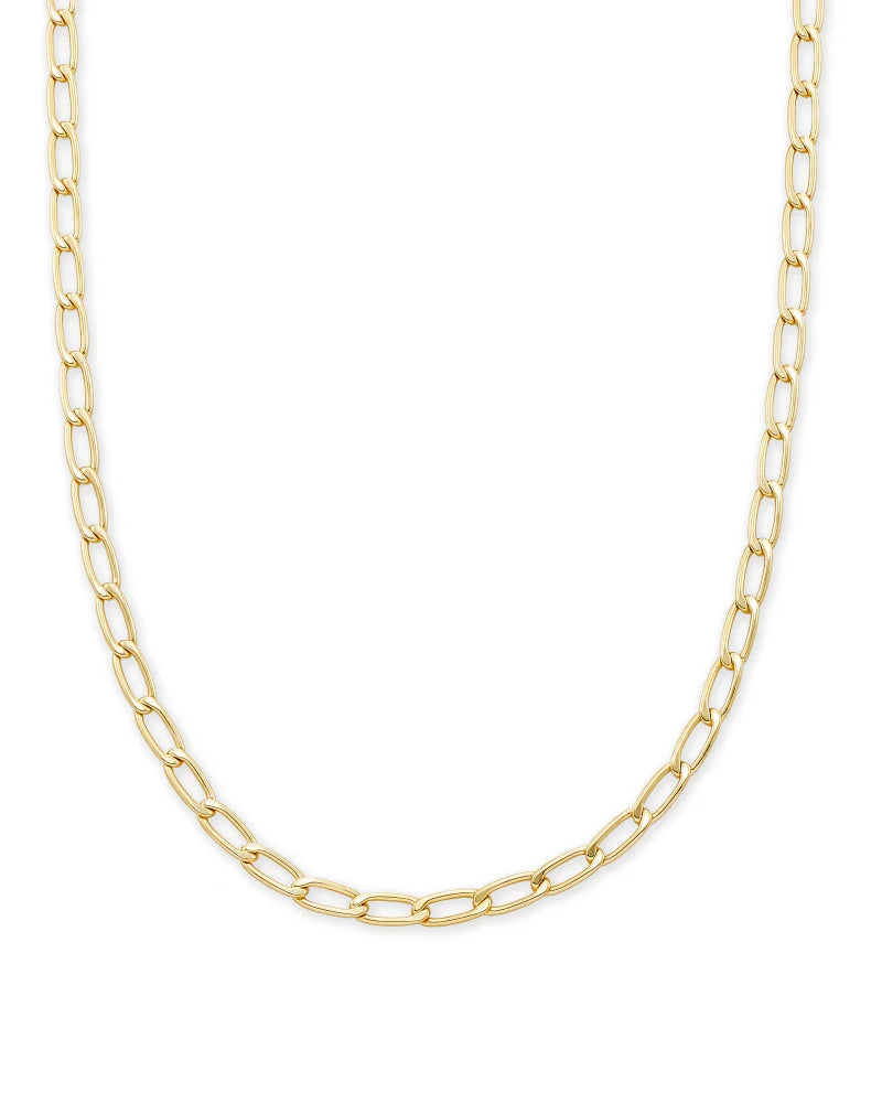 Merrick Chain Necklace in Gold Metal by Kendra Scott-NECKLACES-Lemons and Limes Boutique