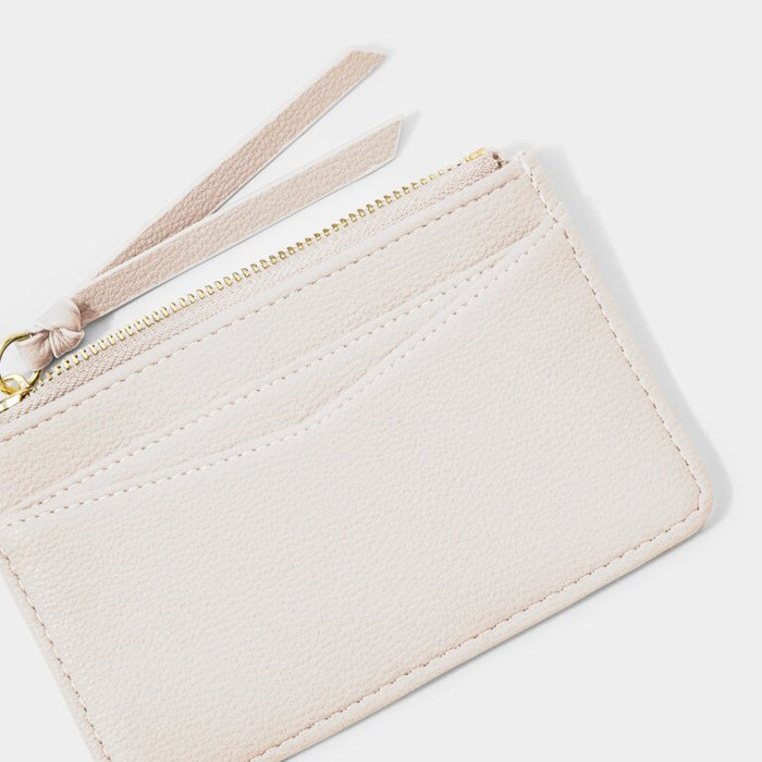 Isla Coin Purse and Card Holder in Off White-Lemons and Limes Boutique