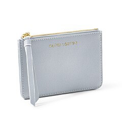 Isla Coin Purse and Card Holder in Cloud Blue-Lemons and Limes Boutique